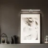 Store Straluma Strak klassieke schilderij wandlamp geborsteld staal