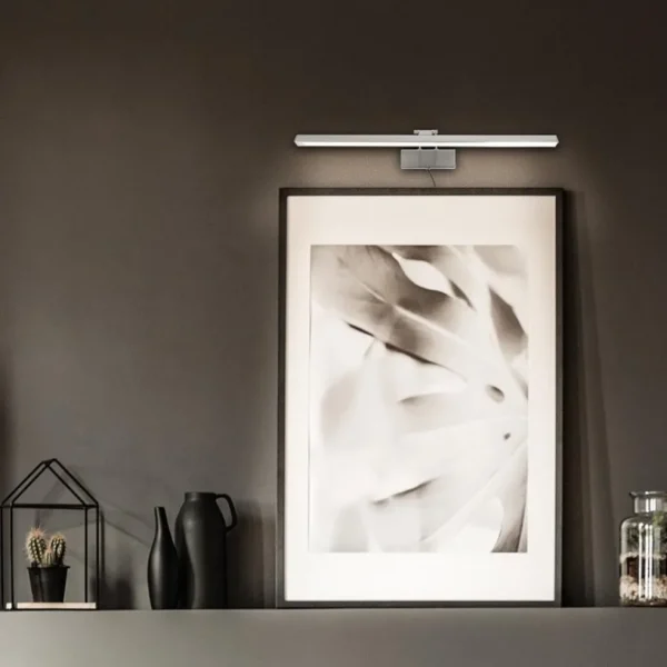 Store Straluma Strak klassieke schilderij wandlamp geborsteld staal