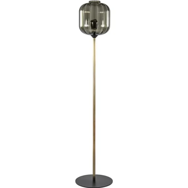 strak_klassieke_vloerlamp_0.webp Flash Sale Straluma Strak klassieke vloerlamp brons met zwart en smoke glas