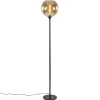 strak_klassieke_vloerlamp_1-1.webp Shop Straluma Strak klassieke vloerlamp zwart met amber glas 30 cm