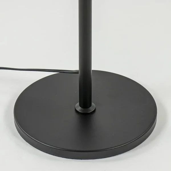 strak_klassieke_vloerlamp_2-1.webp Shop Straluma Strak klassieke vloerlamp zwart met amber glas 30 cm