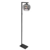 strakke_vloerlamp_zwart_m_1.webp Best Sale Straluma Strakke vloerlamp zwart met smoke glazen kap