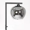 strakke_vloerlamp_zwart_m_2.webp Best Sale Straluma Strakke vloerlamp zwart met smoke glazen kap
