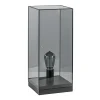 Online Straluma Tafellamp Askjer mat zwart met smoke glas