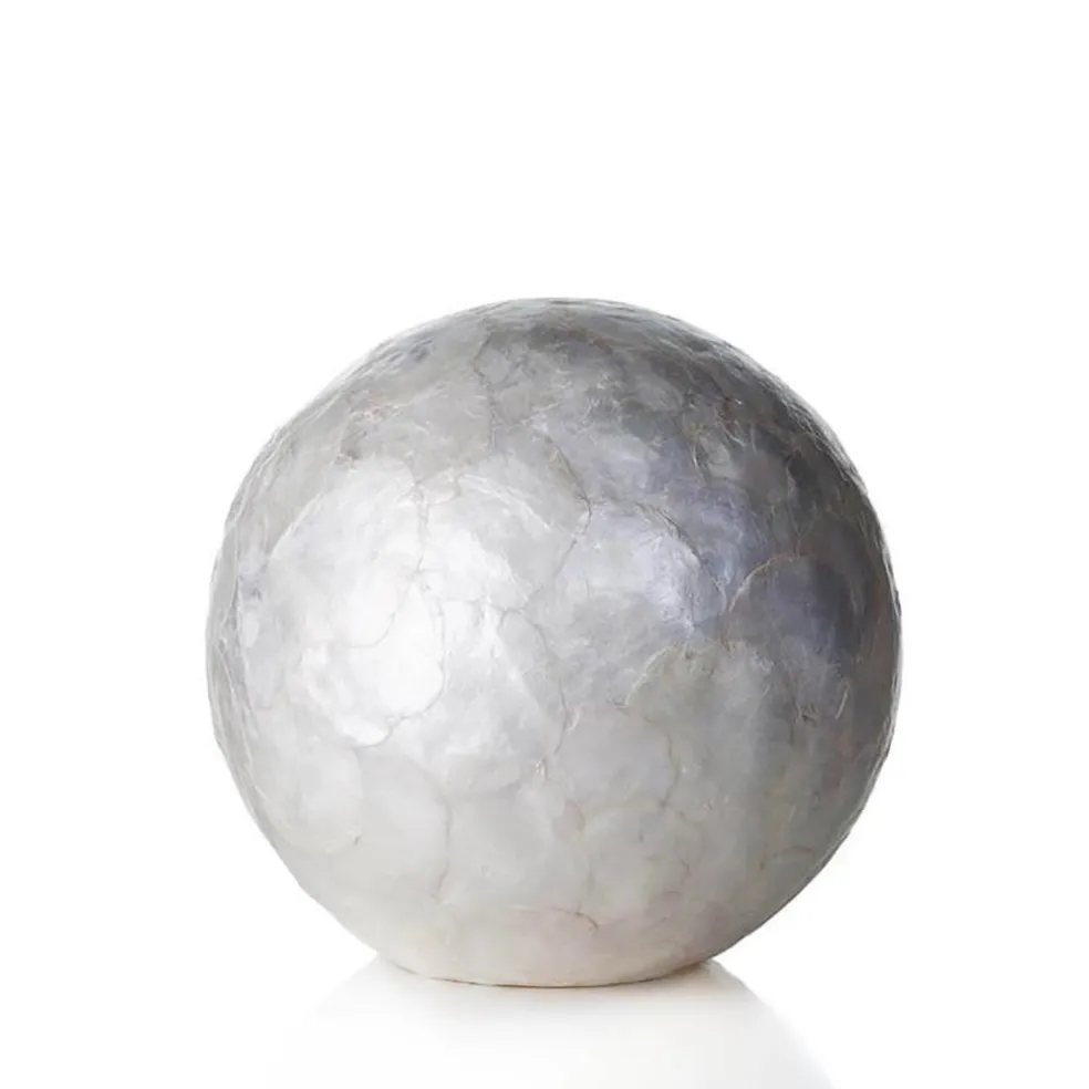 tafellamp_ball__cm_rond_c_0.webp Cheap Straluma Tafellamp ball 30 cm rond creme schelpen