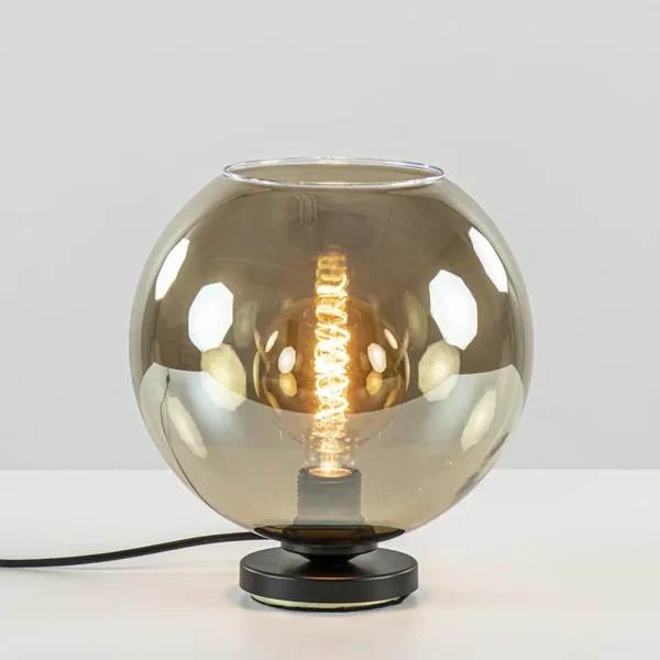 tafellamp_bella_zwart__sm_1.webp Shop Straluma Tafellamp Bella zwart + smoke glas 25cm
