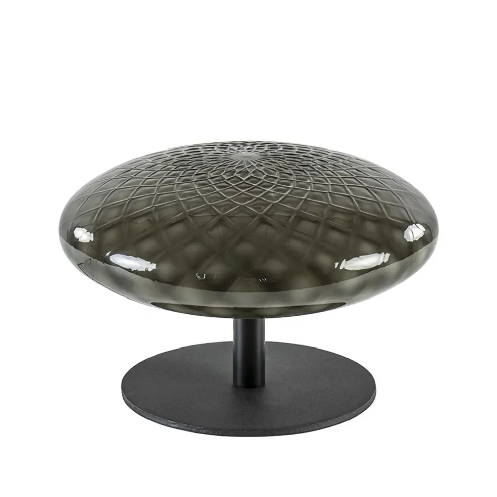 Cheap Straluma Tafellamp Bottega 30 zwart/smoke glas