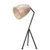 tafellamp_driepoot_zwarts_0.webp Clearance Straluma Tafellamp driepoot zwart/schelpen gold