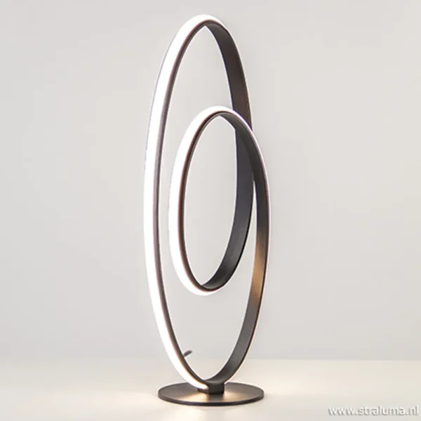 tafellamp_eclips_zwart_in_1.webp Cheap Straluma Tafellamp eclips zwart incl.dimmer