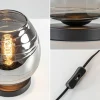 Clearance Straluma Tafellamp Fantasy laag zwart + smoke glas