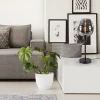 Fashion Straluma Tafellamp Fantasy op stang zwart + smoke glas