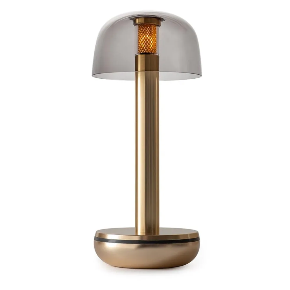 tafellamp_humble_two_goud_0.webp Store Straluma Tafellamp Humble Two goud/smoke oplaadbaar