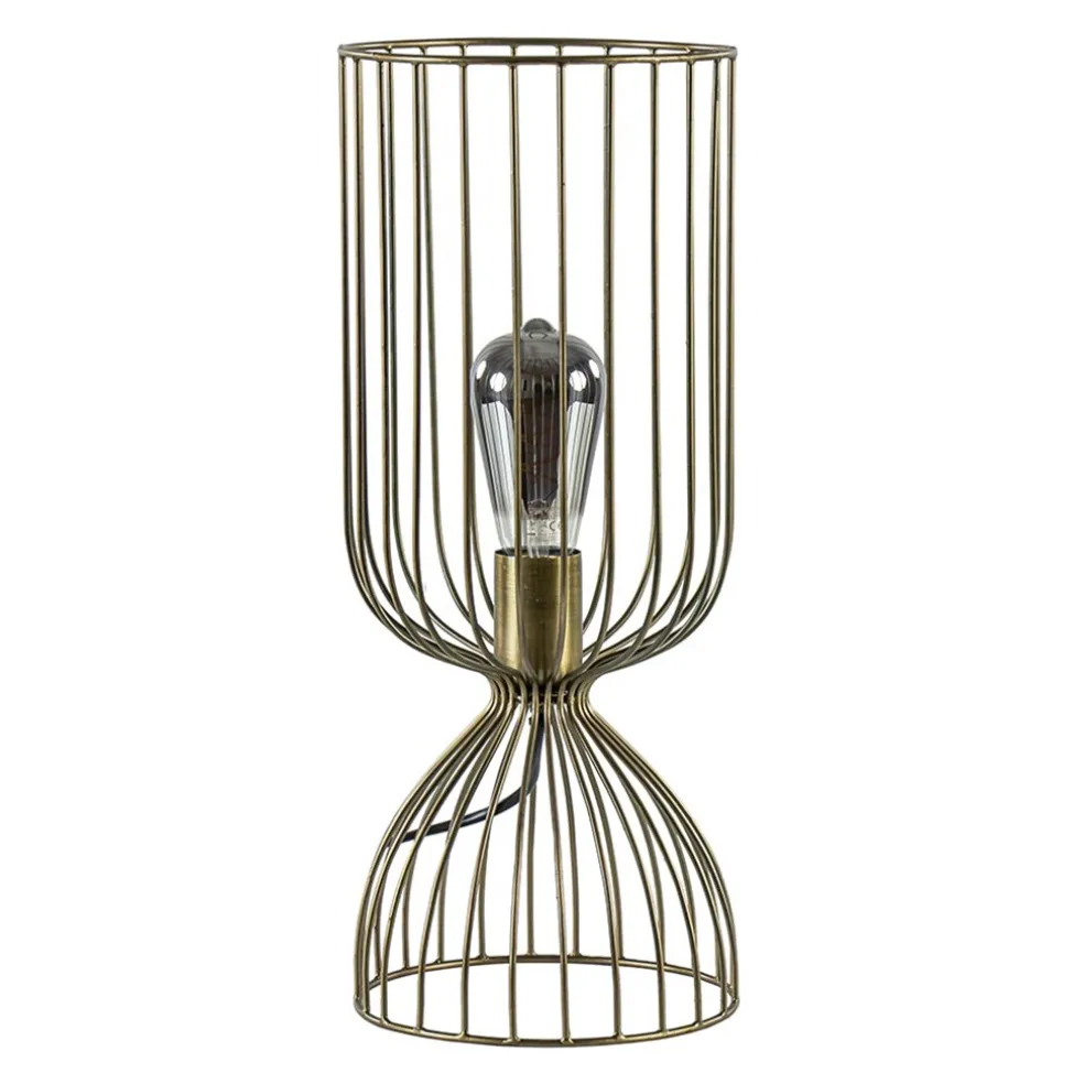 tafellamp_lazar_van_light_0.webp Best Straluma Tafellamp Lazar van Light and Living antiek brons draad