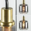 Best Sale Straluma Tafellamp Lekar zwart/brons met smoke glazen kap