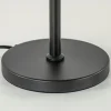 Discount Straluma Tafellamp mat zwart met 20 cm smoke glazen bol