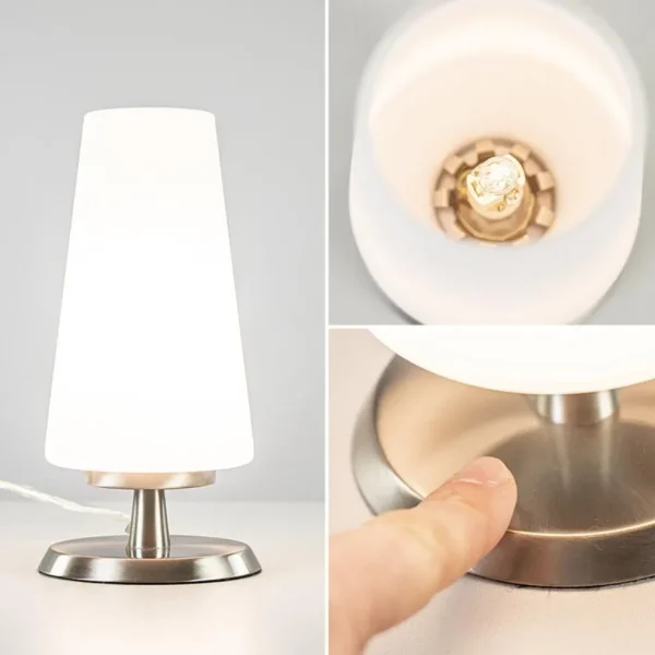 tafellamp_nikkelglas_met__3.webp Best Straluma Tafellamp nikkel/glas met touchdimmer