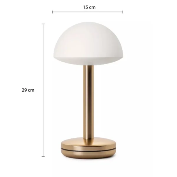 tafellamp_op_accu_goldfro_1.webp Store Straluma Tafellamp op accu gold/frosted IP65
