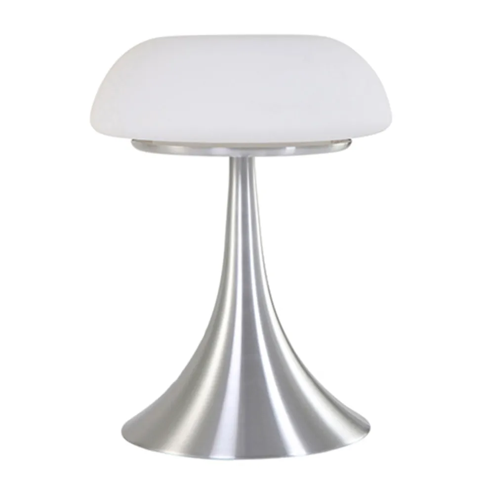 tafellamp_purissima_staal_0.webp Clearance Straluma Tafellamp Purissima staal met opaal glas