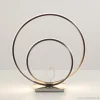 tafellamp_ringen_nikkel_s_1.webp Discount Straluma Tafellamp ringen nikkel 3-st. dimmer
