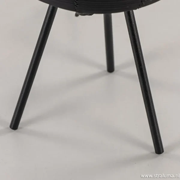 Store Straluma Tafellamp Tomek zwart draad 3-poot 70cm