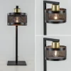 Shop Straluma Tafellamp zwart/goud met ronde kap