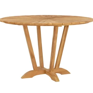 teak_houten_buitentafel_r_0.webp New Straluma Teak houten buitentafel rond 130 cm
