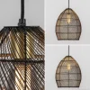 Discount Straluma Trendy draad hanglamp Meya zwart/goud