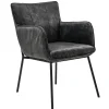 trendy_eetkamerstoel_velo_0-1.webp Best Sale Straluma Trendy eetkamerstoel velours antraciet met armleuning