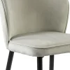 trendy_eetkamerstoel_wit__3.webp Cheap Straluma Trendy eetkamerstoel wit velours met zwart metalen poot