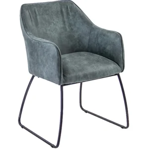 trendy_kuipstoel_met_zwar_0.webp Flash Sale Straluma Trendy kuipstoel met zwart metalen poot