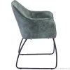 trendy_kuipstoel_met_zwar_2.webp Flash Sale Straluma Trendy kuipstoel met zwart metalen poot