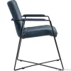 Clearance Straluma Trendy moderne eetkamerstoel metaal/stof