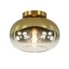 trendy_plafondlamp_goud_m_1.webp Outlet Straluma Trendy plafondlamp goud met goud gradiënt glas