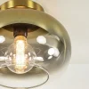 trendy_plafondlamp_goud_m_2.webp Outlet Straluma Trendy plafondlamp goud met goud gradiënt glas