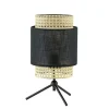 trendy_tafellamp_driepoot_0.webp Discount Straluma Trendy tafellamp driepoot zwart met webbing