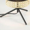 trendy_tafellamp_driepoot_2.webp Discount Straluma Trendy tafellamp driepoot zwart met webbing