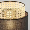 trendy_tafellamp_driepoot_3.webp Discount Straluma Trendy tafellamp driepoot zwart met webbing