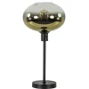 trendy_tafellamp_zwart_me_0.webp Shop Straluma Trendy tafellamp zwart met glazen kap helder/goud