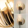 Cheap Straluma Trendy wandlamp goud met zwart inclusief snoer