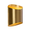 trendy_wandlamp_goud_meta_1.webp Outlet Straluma Trendy wandlamp goud metaal G9