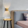 trendy_wandlamp_goud_meta_4.webp Outlet Straluma Trendy wandlamp goud metaal G9