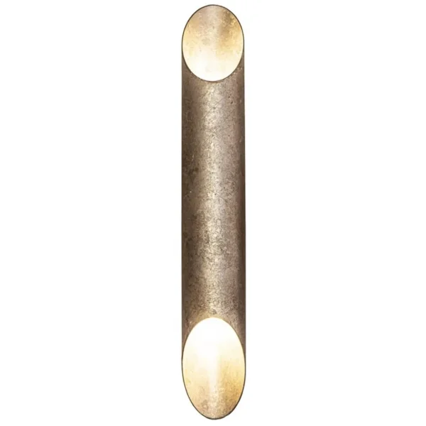 updown_wandlamp_ambachtel_2.webp Sale Straluma Up+down wandlamp ambachtelijk zilver