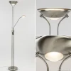 Sale Straluma Uplighter met leesarm New Luna nikkel