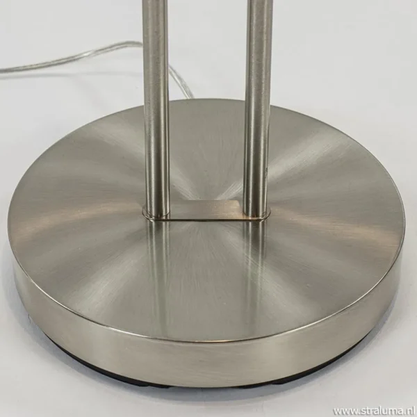 Sale Straluma Uplighter met leesarm New Luna nikkel