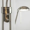 Sale Straluma Uplighter met leesarm New Luna nikkel