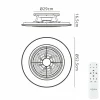 Hot Straluma Ventilator Alisio Mini zwart met remote