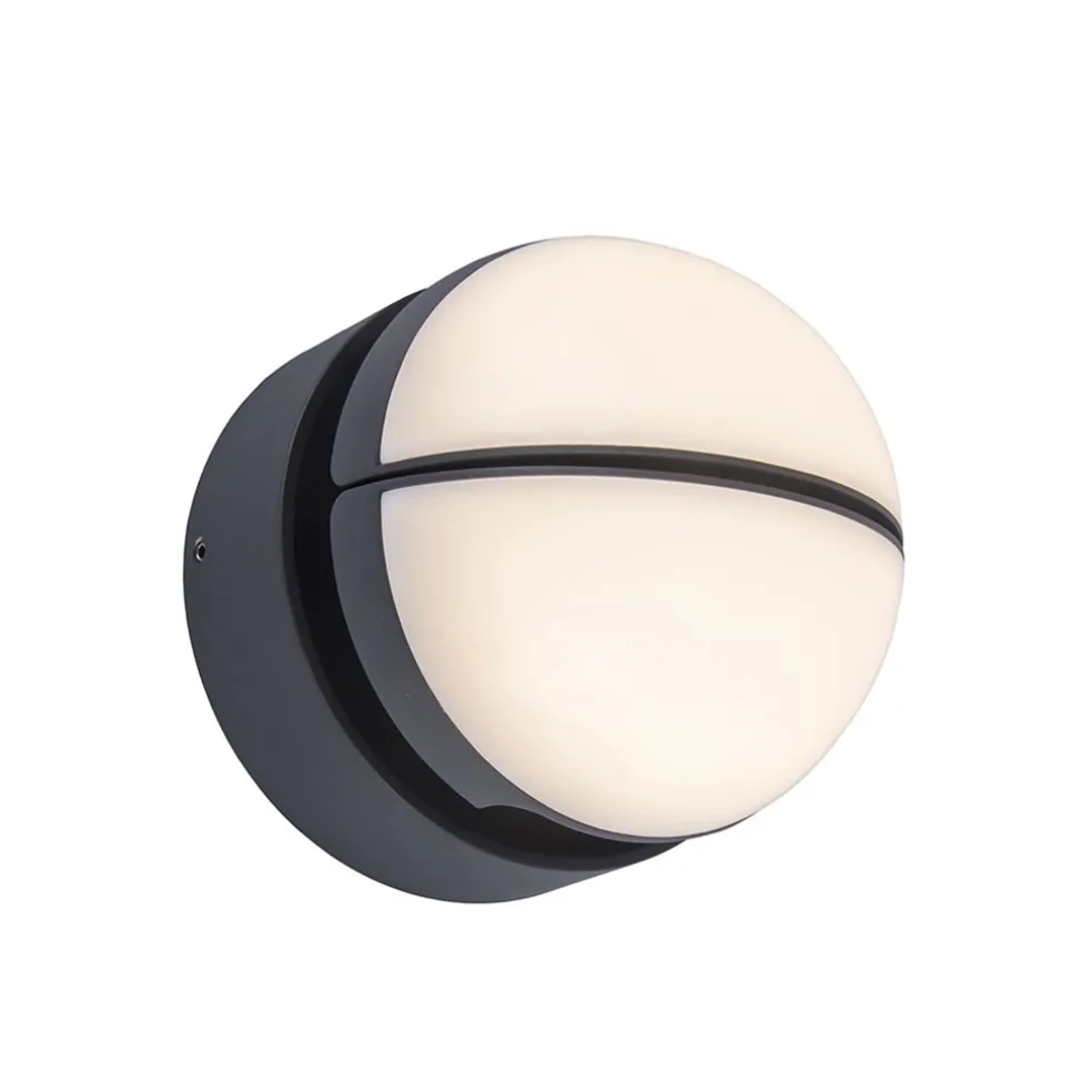 verstelbare_buitenlamp_ro_0.webp Clearance Straluma Verstelbare buitenlamp rond donker grijs inclusief LED