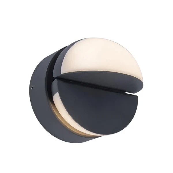 verstelbare_buitenlamp_ro_1.webp Clearance Straluma Verstelbare buitenlamp rond donker grijs inclusief LED