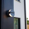 verstelbare_buitenlamp_ro_4.webp Clearance Straluma Verstelbare buitenlamp rond donker grijs inclusief LED