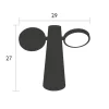 verstelbare_buitenlamp_ta_1.webp Online Straluma Verstelbare buitenlamp tafel groen oplaadbaar